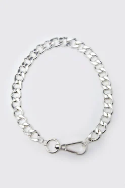boohooMAN Chunky Chain Clip Necklace | UK| Jewellery & Watches