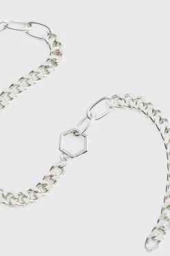 boohooMAN Chunky Chain Link Necklace In | UK| Jewellery & Watches