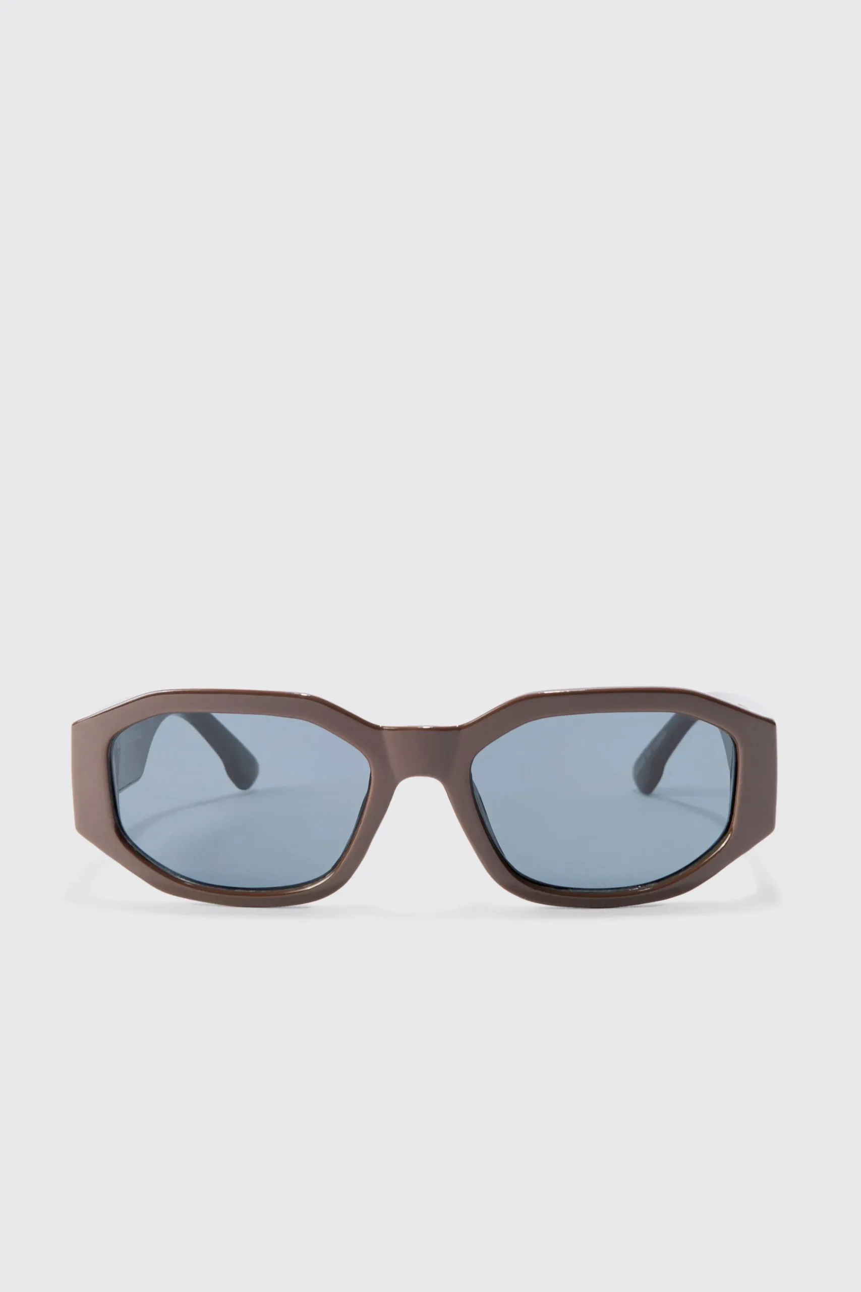boohooMAN Chunky Hexagonal Sunglasses In | UK| Sunglasses