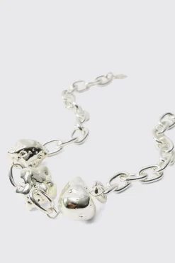 boohooMAN Chunky Metal Necklace | UK| Jewellery & Watches