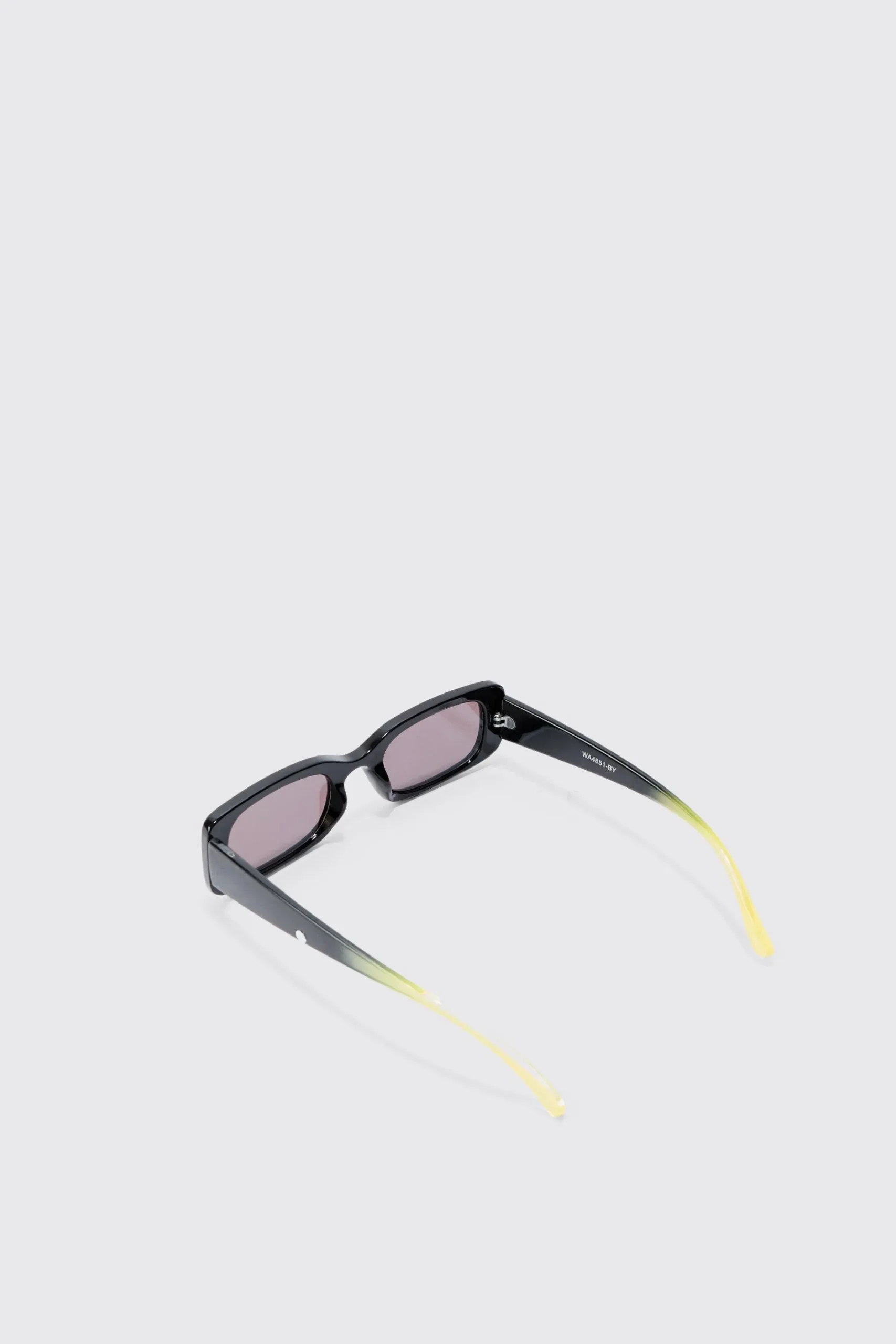 boohooMAN Chunky Ombre Frame Sunglasses In Yellow | UK| Sunglasses