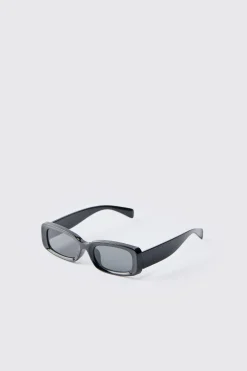 boohooMAN Chunky Plastic Rectangular Sunglasses | UK| Sunglasses