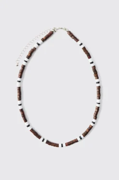 boohooMAN Colour Bead Necklace In | UK| Jewellery & Watches