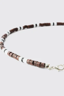 boohooMAN Colour Bead Necklace In | UK| Jewellery & Watches