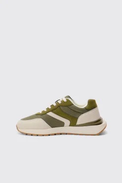 boohooMAN Contrast Chunky Sole Trainers In | UK| Trainers & Hi-Tops