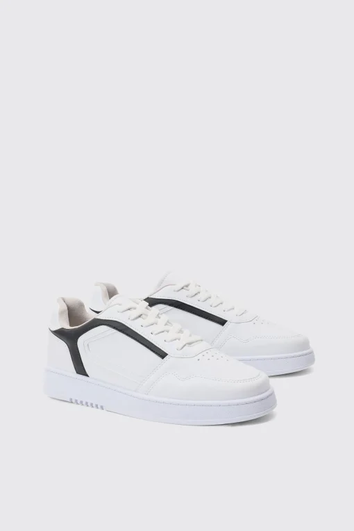boohooMAN Contrast Panel Chunky Trainers In | UK| Trainers & Hi-Tops