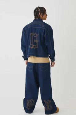 boohooMAN Contrast Stitch Set | UK| Sets & Co-Ords