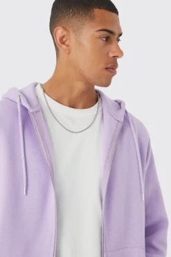 boohooMAN Core Zip Through Hoodie | UK| Hoodies & Sweatshirts