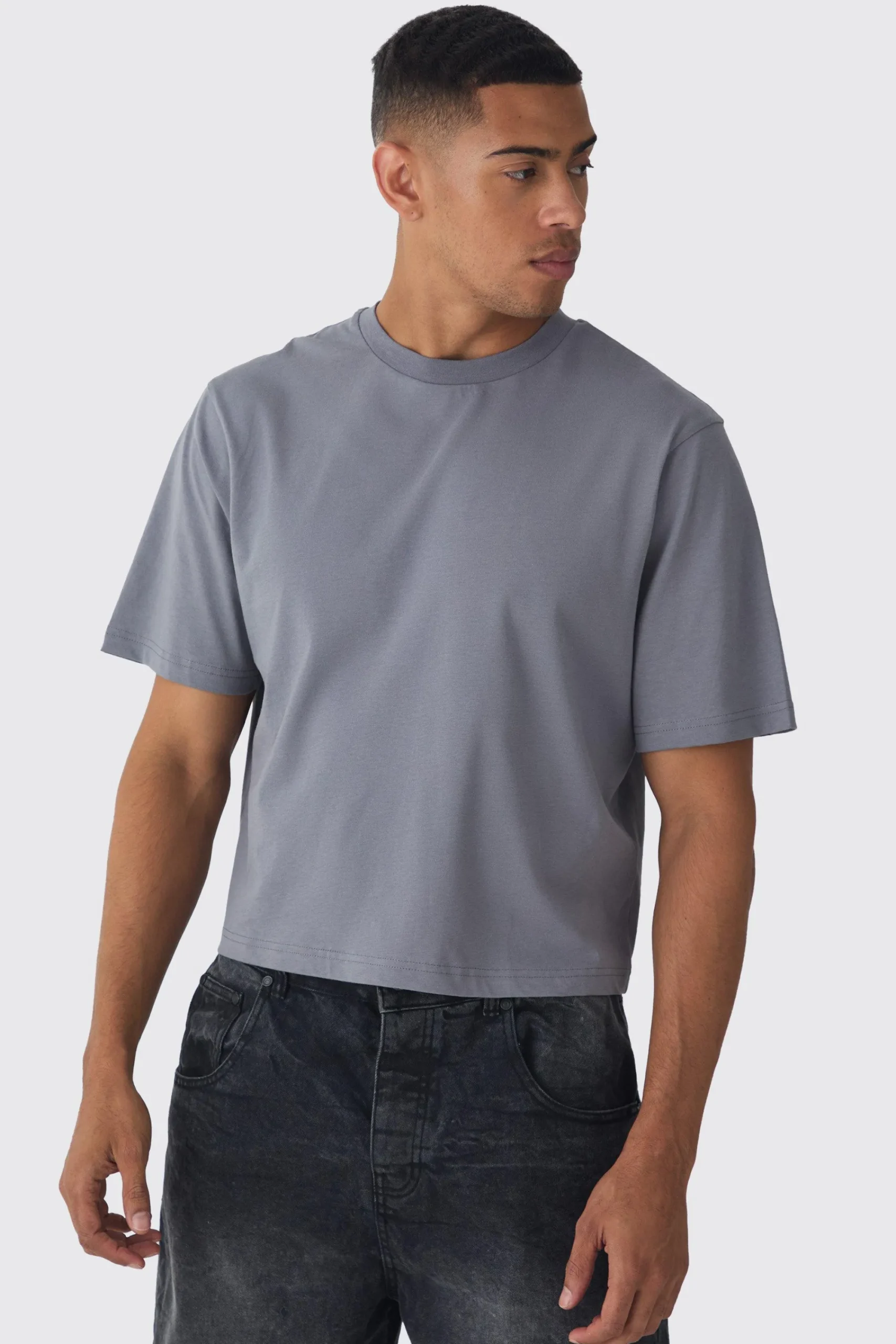 Crew Neck Baby T-shirt | UK^boohooMAN New