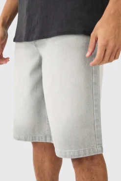 boohooMAN Denim Jorts In | UK| Shorts