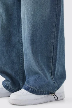 boohooMAN Denim Parachute Jean | UK| Trousers|Jeans