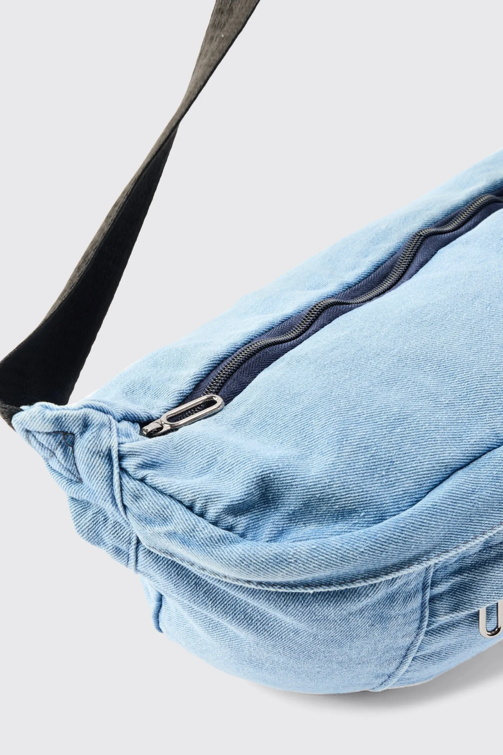 boohooMAN Denim Sling Bag | UK| Bags & Wallets