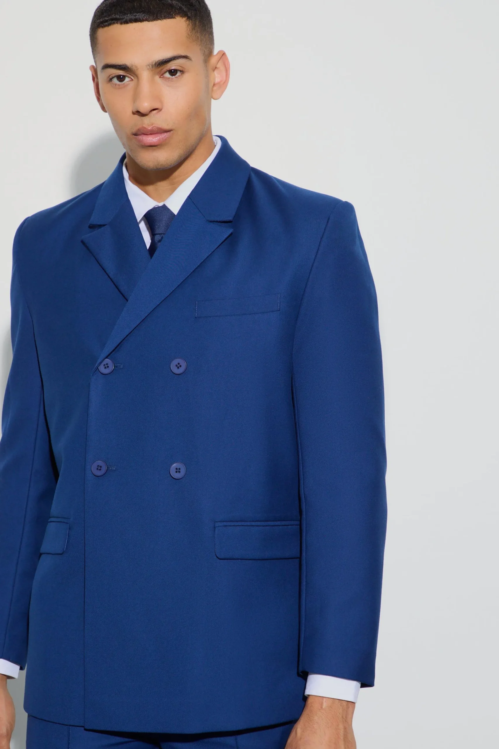 boohooMAN Double Breasted Blazer | UK| Suits & Tailoring