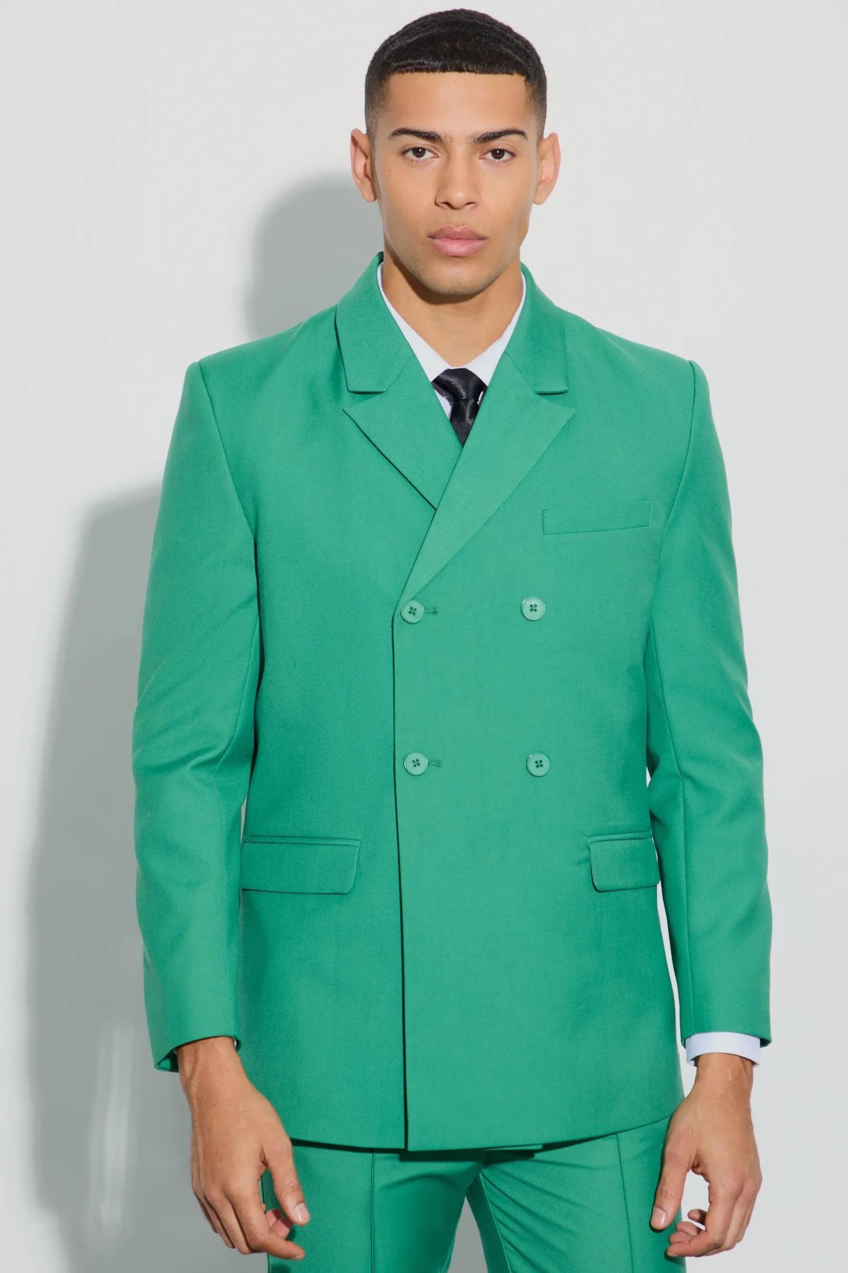 boohooMAN Double Breasted Blazer | UK| Suits & Tailoring
