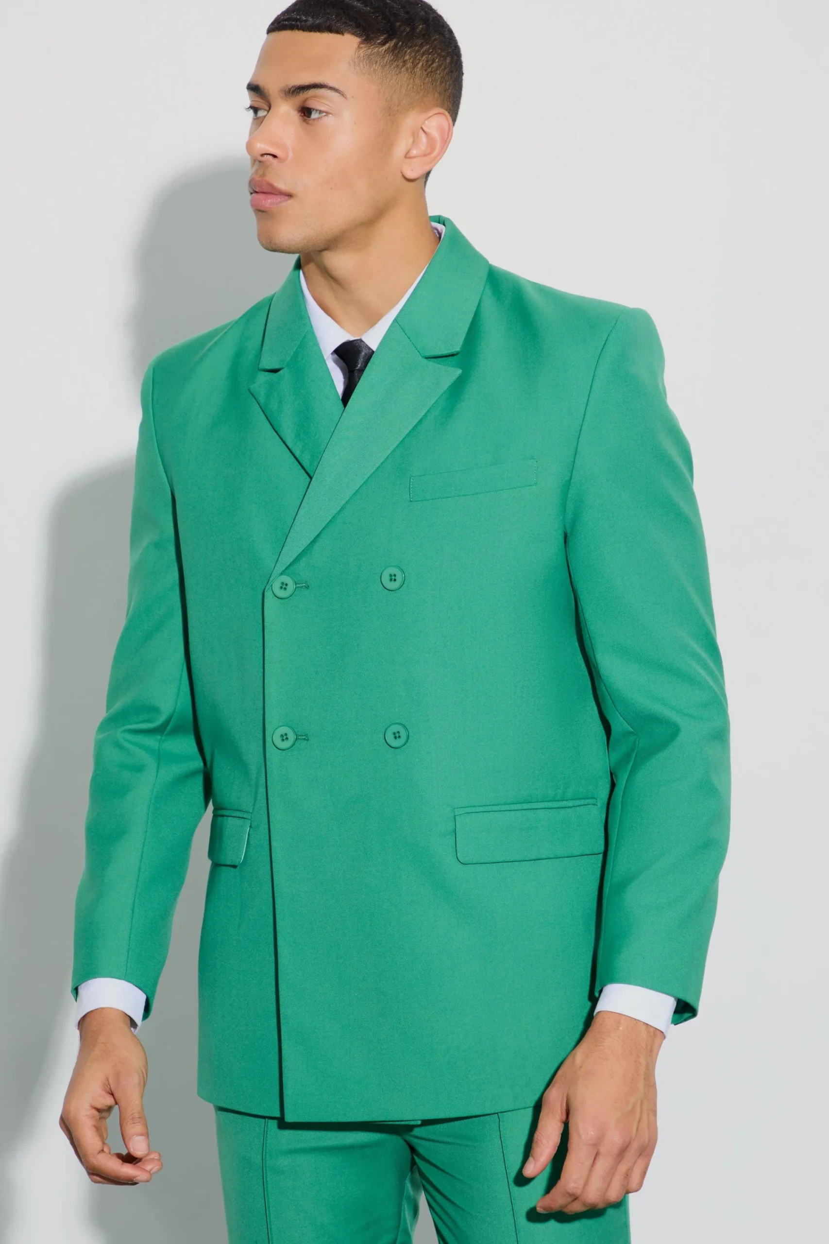 boohooMAN Double Breasted Blazer | UK| Suits & Tailoring