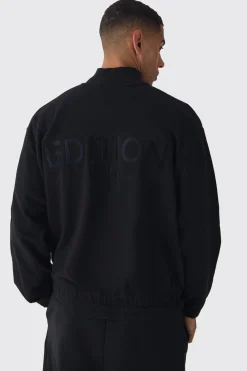 boohooMAN EDITION Oversized Boxy Heavyweight Bomber Jacket | UK| Coats & Jackets