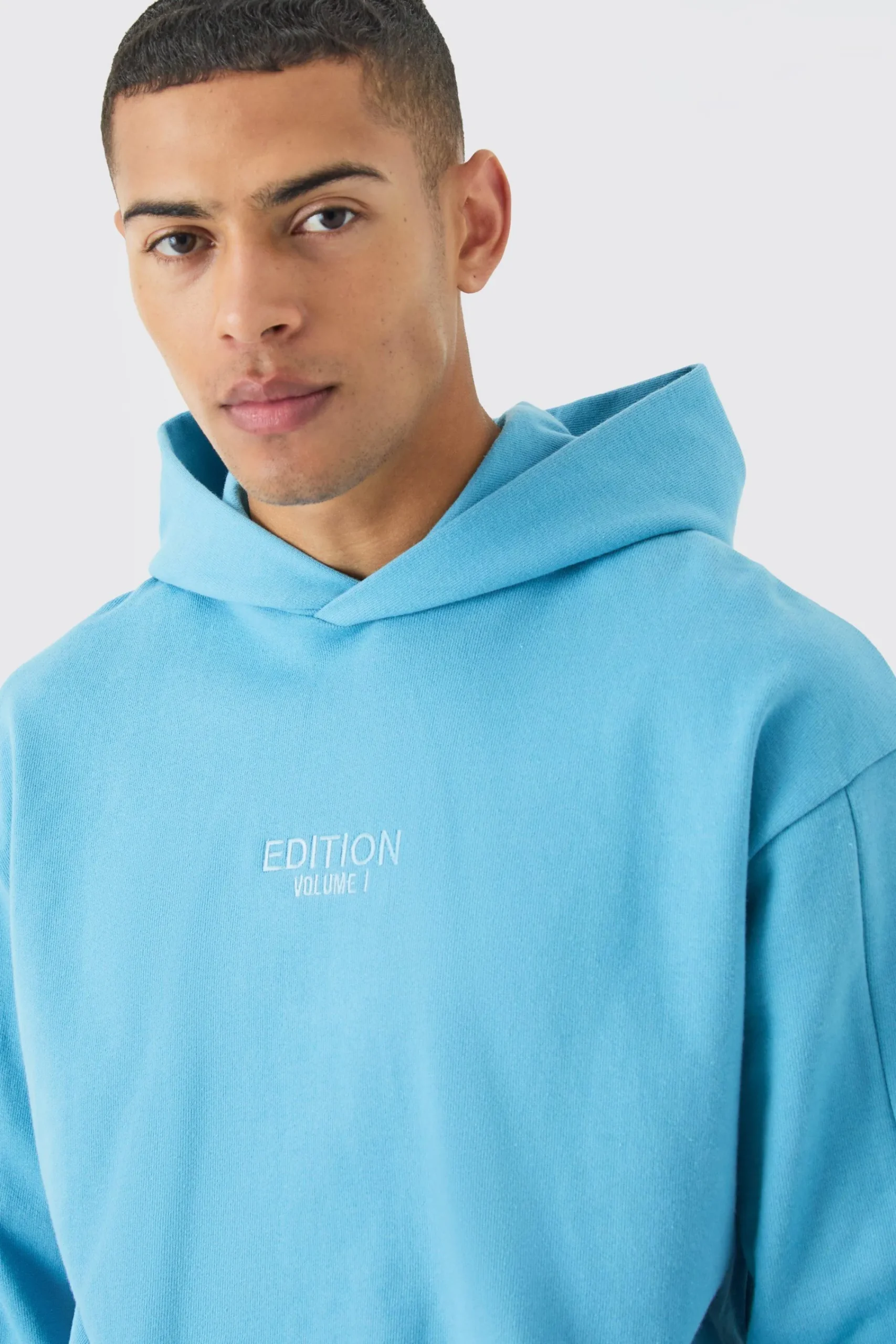 boohooMAN EDITION Oversized Boxy Heavyweight Hoodie | UK| Hoodies & Sweatshirts