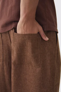 boohooMAN Elasticated Waist Baggy Textured Rope Drawcord Trousers | UK| Trousers