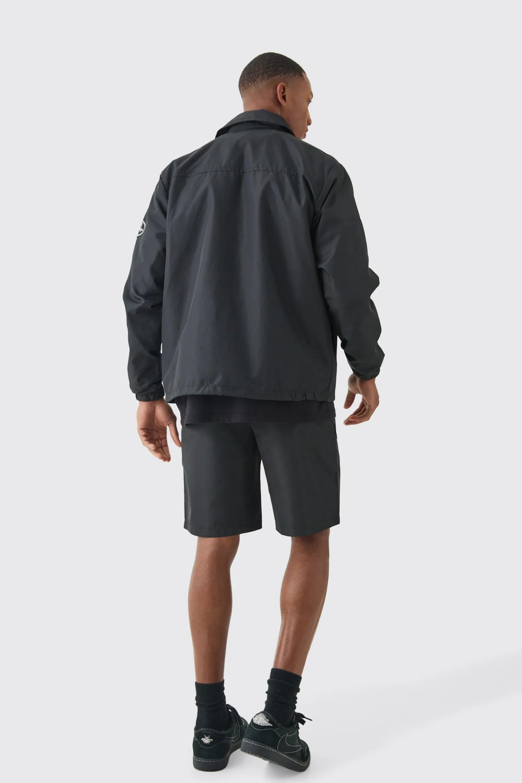 boohooMAN Elasticated Waist Comfort Nylon Shorts | UK| Shorts