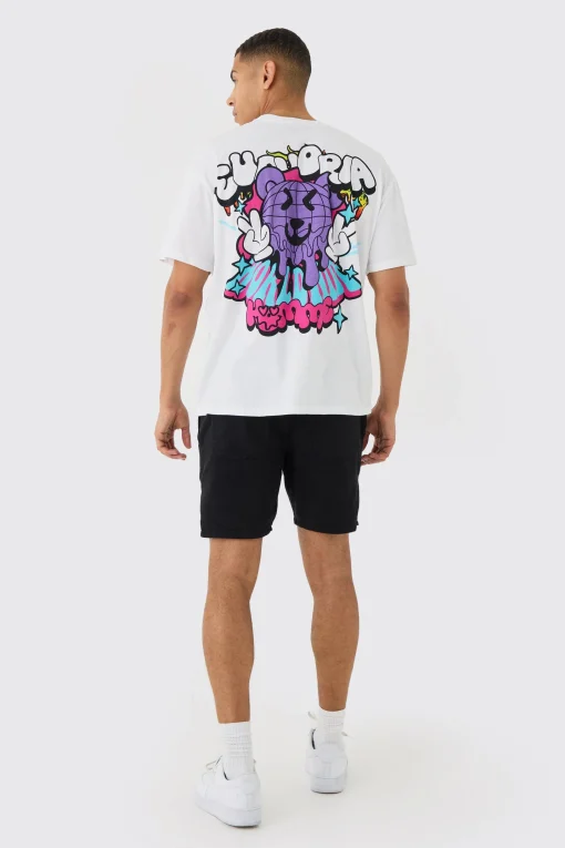 boohooMAN Elasticated Waist Contrast Drawcord Split Hem Shorts | UK| Shorts