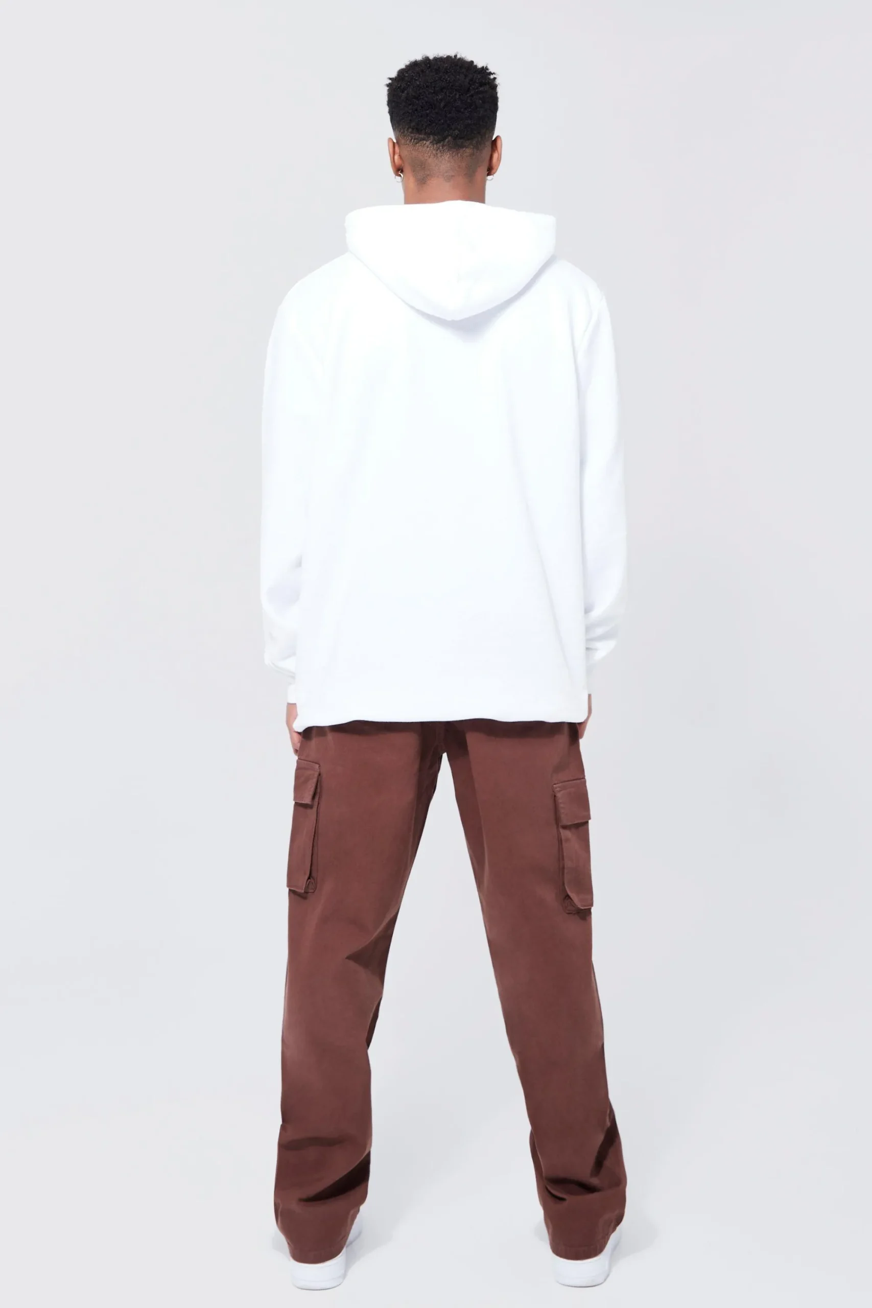 boohooMAN Elasticated Waist Relaxed Fit Cargo Trouser | UK| Trousers