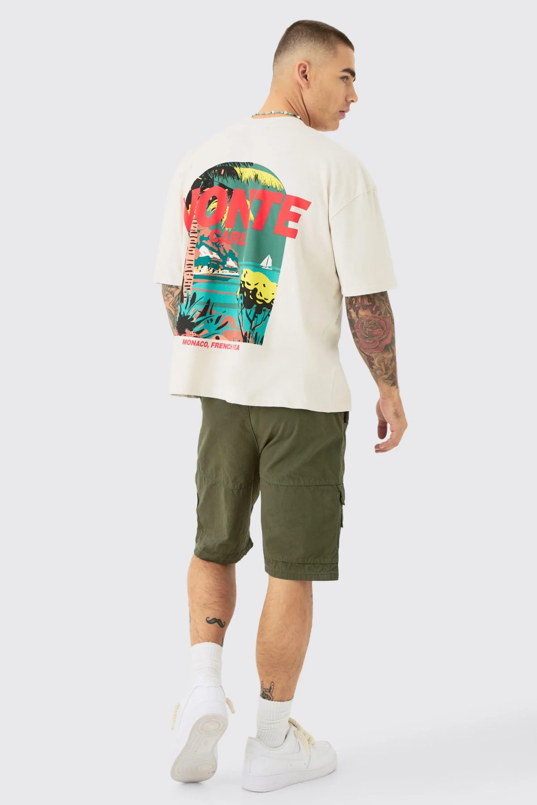 boohooMAN Elasticated Waist Ripstop Bungee Cargo Short | UK| Shorts
