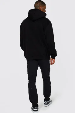 boohooMAN Elasticated Waist Skinny Fit Cargo Trouser | UK| Trousers|Cargos