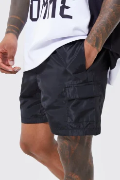 boohooMAN Elasticated Waist Toggle Cargo Short | UK| Shorts