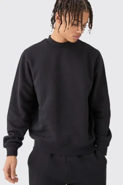 boohooMAN Extended Neck Split Hem Sweatshirt Tracksuit | UK| Tracksuits