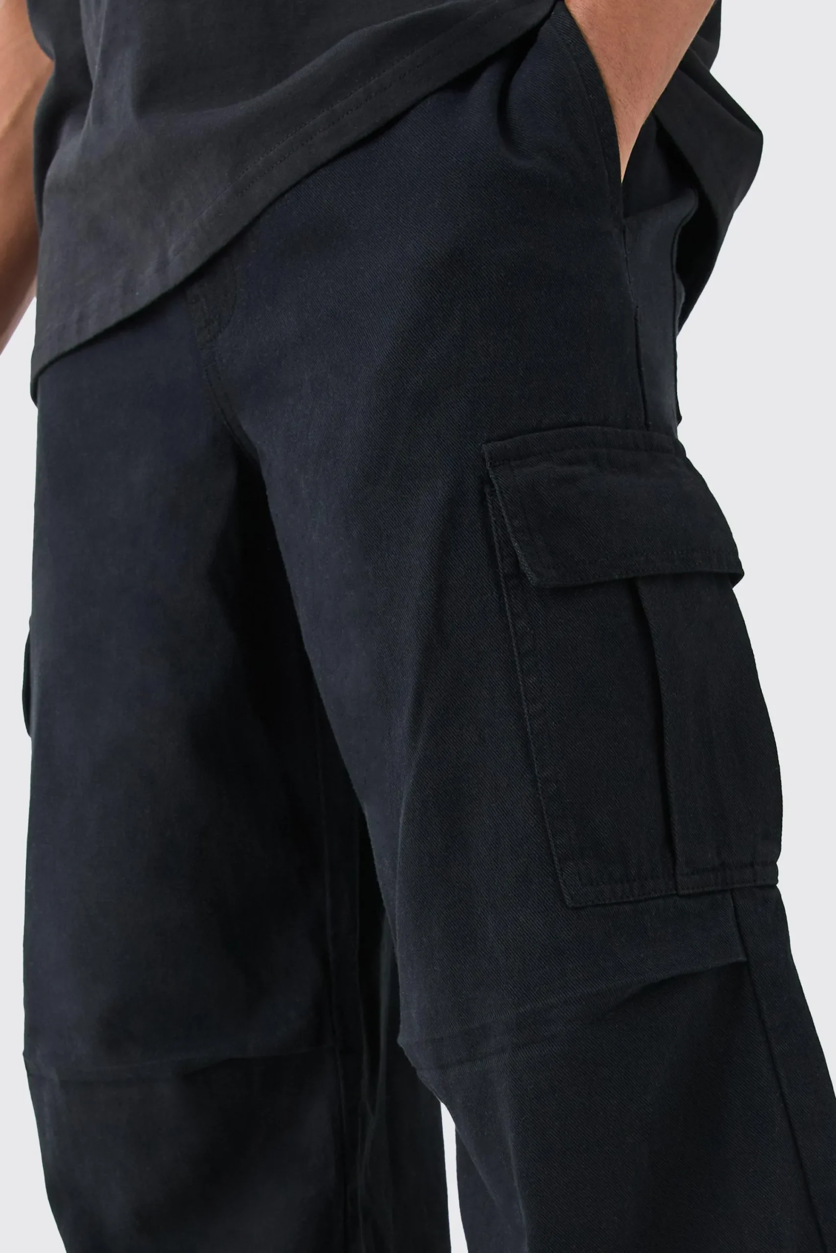 boohooMAN Extreme Baggy Fit Cargo Trousers In | UK| Trousers|Cargos