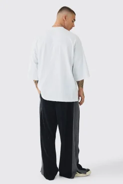 Extreme Heavyweight Oversized Slogan T-Shirt | UK^boohooMAN