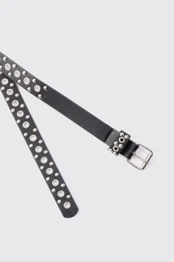 boohooMAN Eyelet Belt In | UK| Belts
