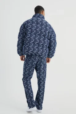 boohooMAN Fabric Interest Denim Jacket And Jeans Set | UK| Sets & Co-Ords