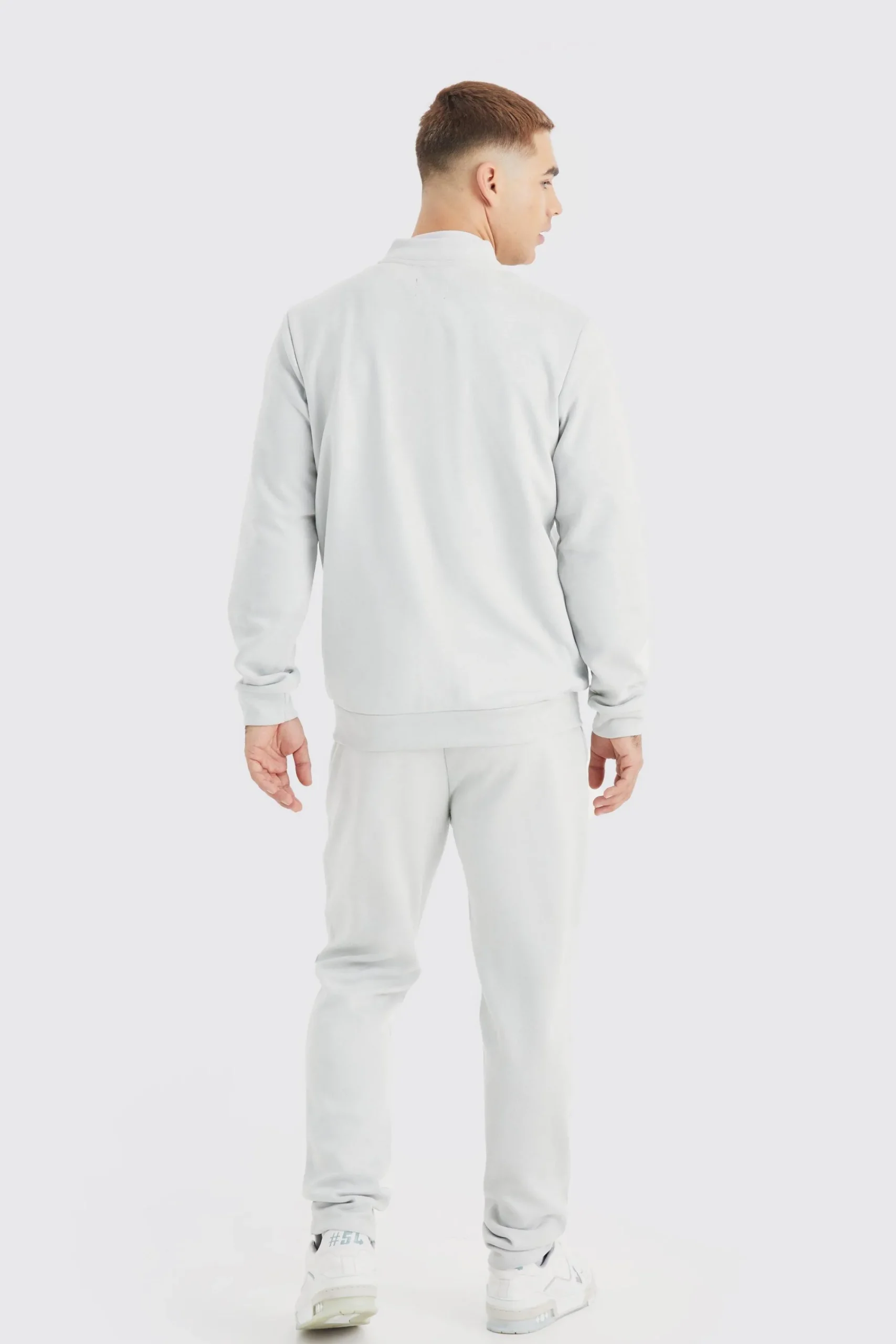 boohooMAN Faux Suede Zip Smart Bomber | UK| Coats & Jackets