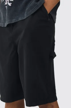 boohooMAN Fixed Waist Parachute Shorts | UK| Shorts