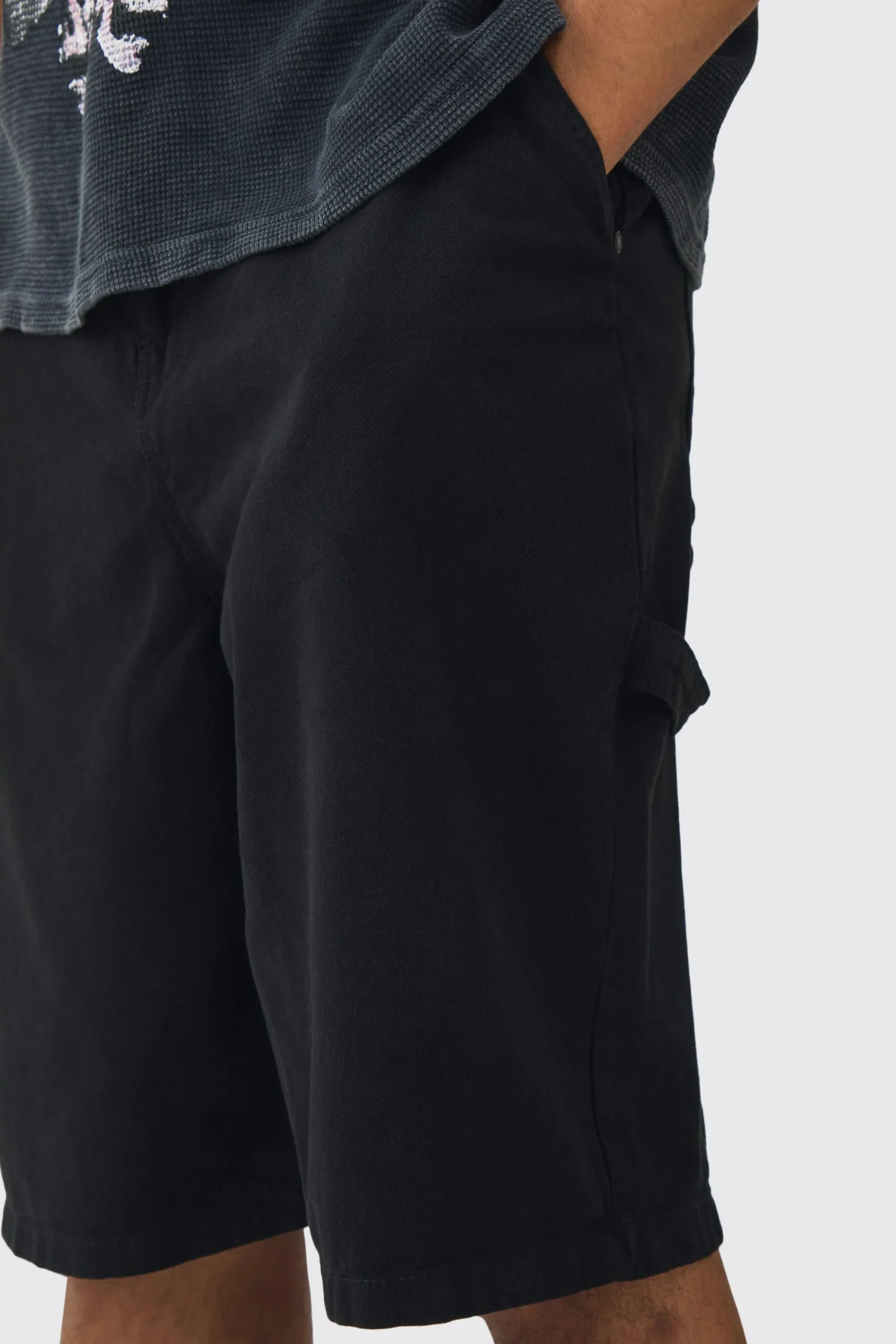 boohooMAN Fixed Waist Parachute Shorts | UK| Shorts
