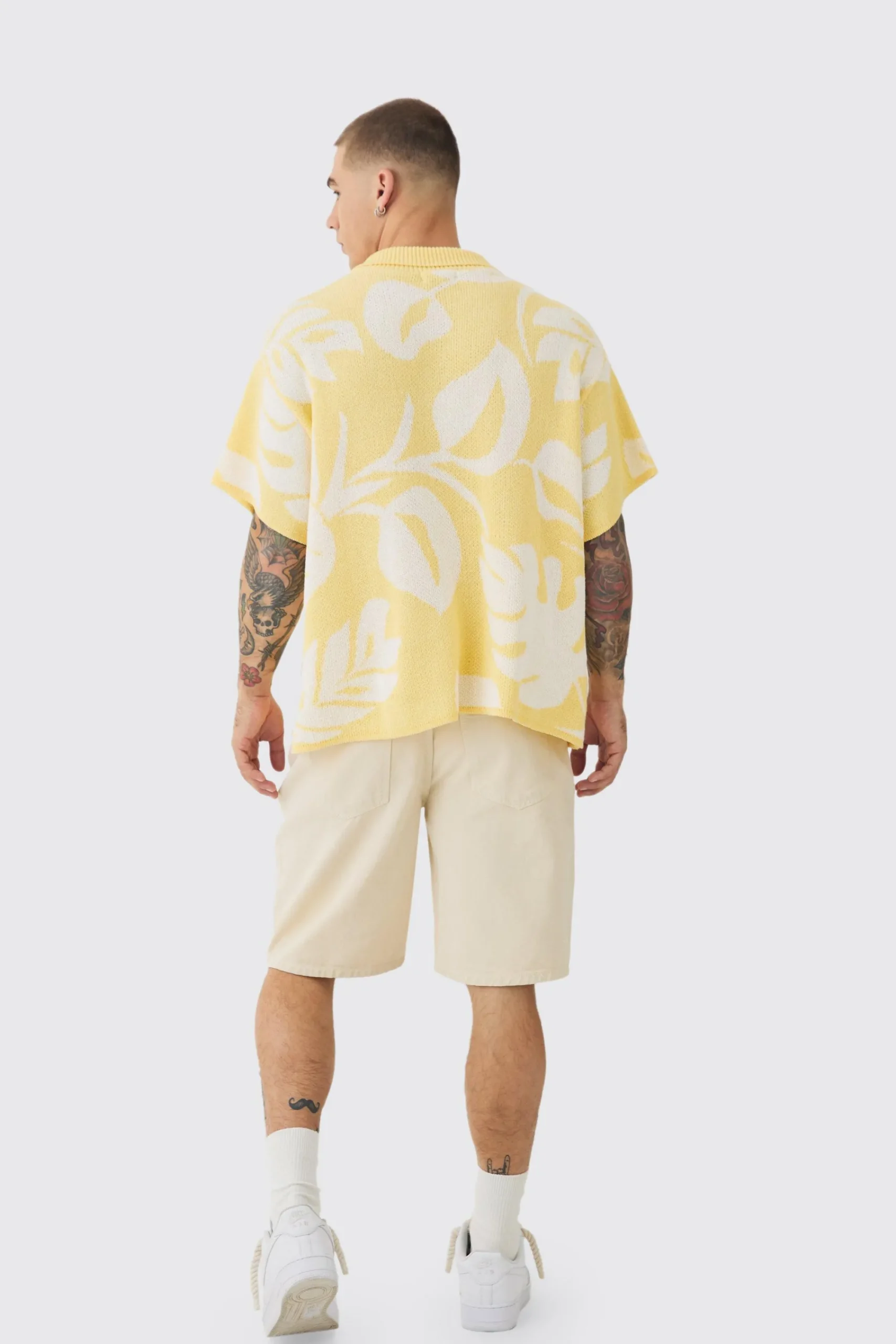 boohooMAN Fixed Waist Relaxed Pintuck Shorts | UK| Shorts