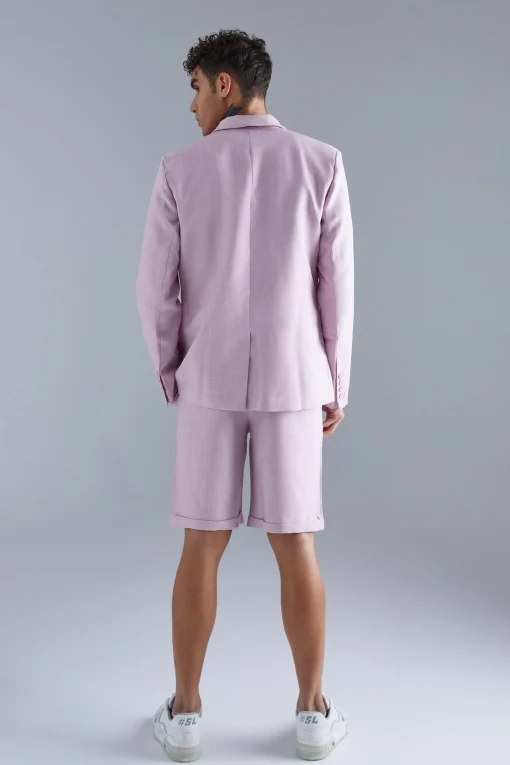 boohooMAN Fixed Waist Relaxed Suit Shorts | UK| Suits & Tailoring