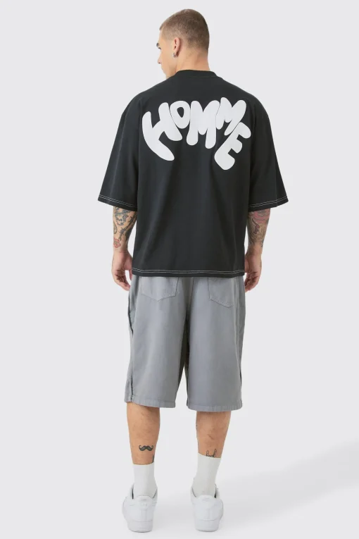 boohooMAN Fixed Waist Side Pintuck Parachute Shorts | UK| Shorts