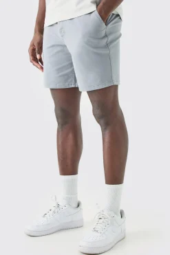 boohooMAN Fixed Waist Skinny Fit Chino Shorts | UK| Shorts