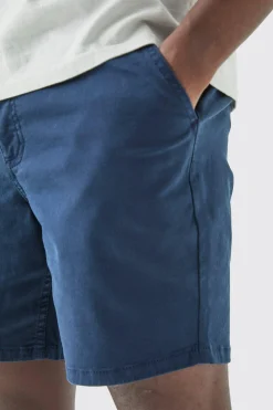 boohooMAN Fixed Waist Skinny Fit Chino Shorts | UK| Shorts