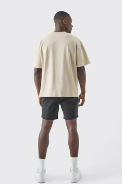 boohooMAN Fixed Waist Skinny Fit Chino Shorts | UK| Shorts