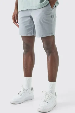 boohooMAN Fixed Waist Slim Fit Chino Shorts | UK| Shorts