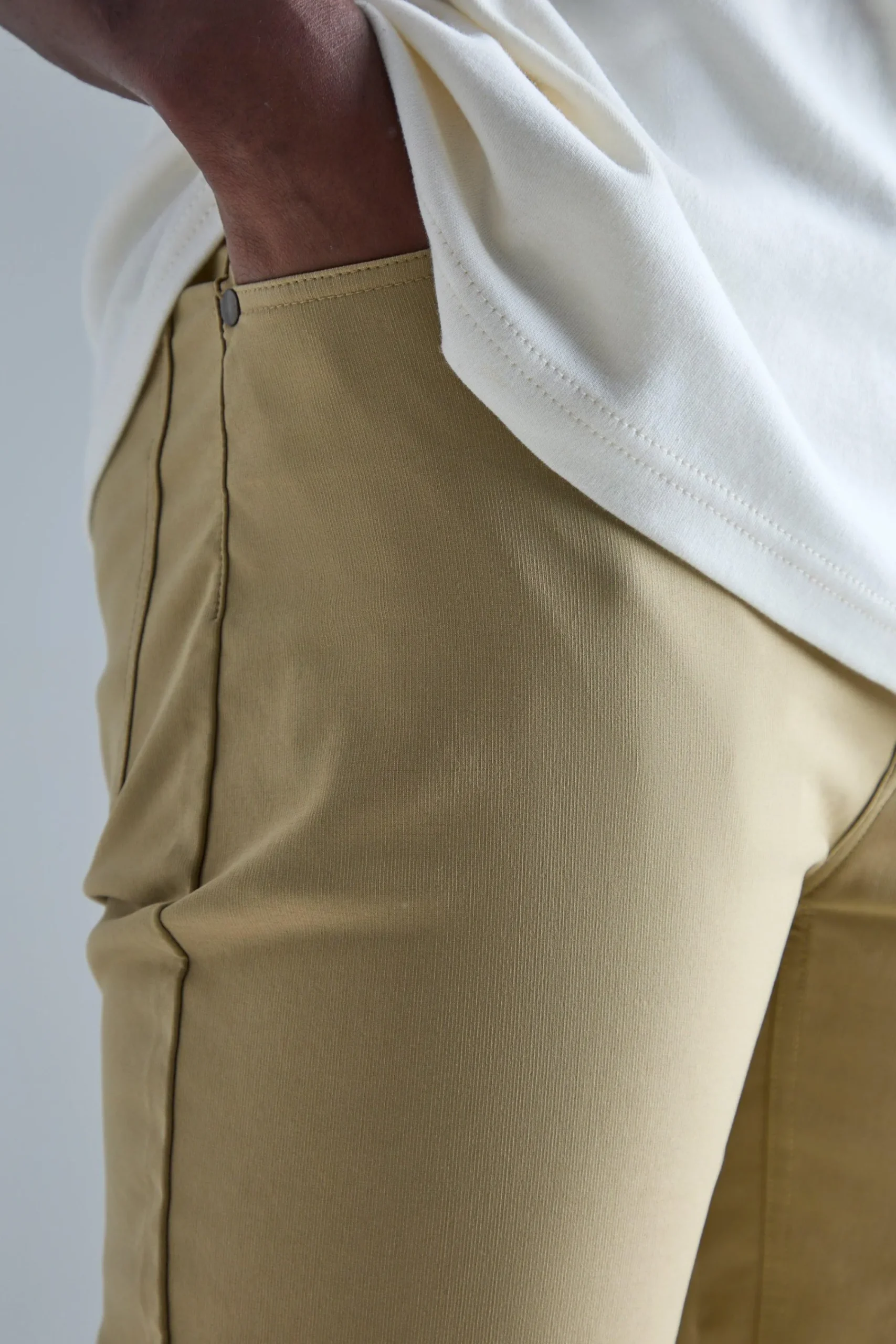 boohooMAN Fixed Waist Slim Fit Technical Golf Stretch Trouser | UK| Trousers