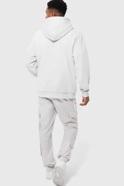 boohooMAN Fixed Waist Slim MAN Shell Cargo Trouser | UK| Trousers|Cargos
