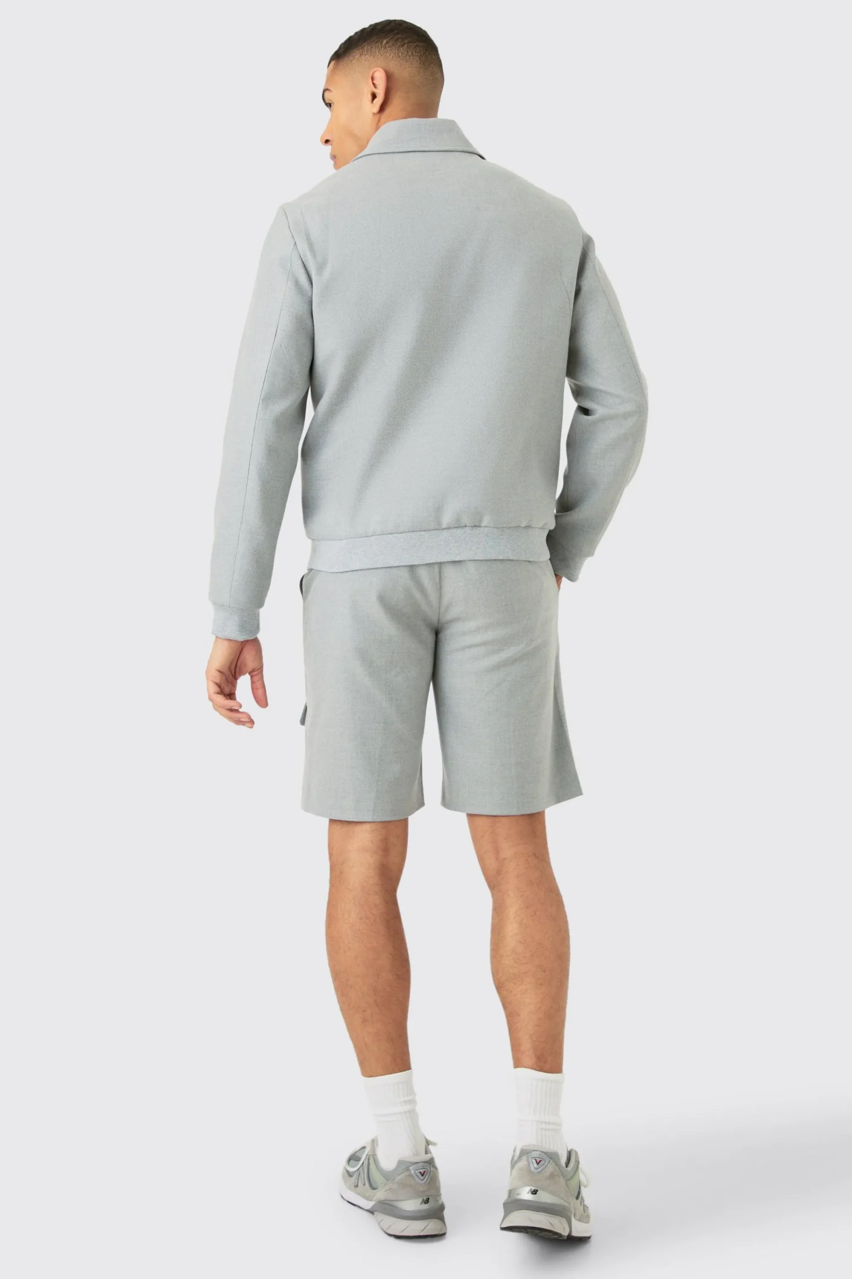 boohooMAN Fixed Waist Smart Cargo Shorts | UK| Suits & Tailoring|Shorts
