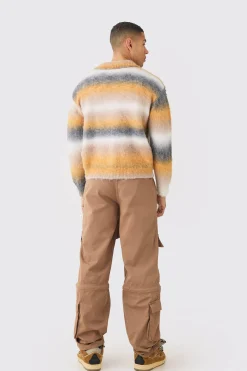 boohooMAN Fixed Waist Zip Off Baggy Trouser | UK| Trousers|Cargos