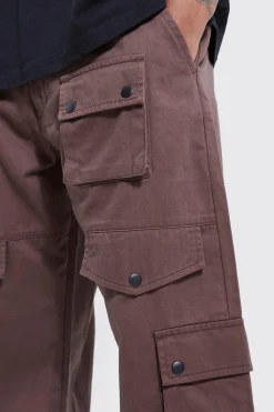 boohooMAN Fixed Waistband Relaxed Fit Cargo Trousers | UK| Trousers|Cargos
