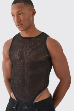 Full Mesh Bodysuit | UK^boohooMAN Best