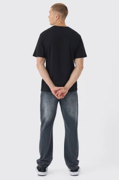 Graffiti Printed T-Shirt | UK^boohooMAN New